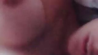 Delax recording us her boobs and pussy