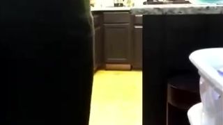 Interracial Teen Couple Fuck in Kitchen